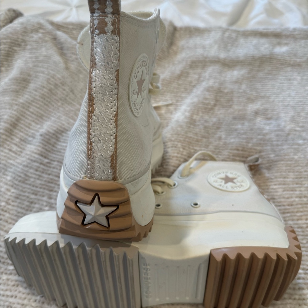 Converse Run Star Hike platform ivory